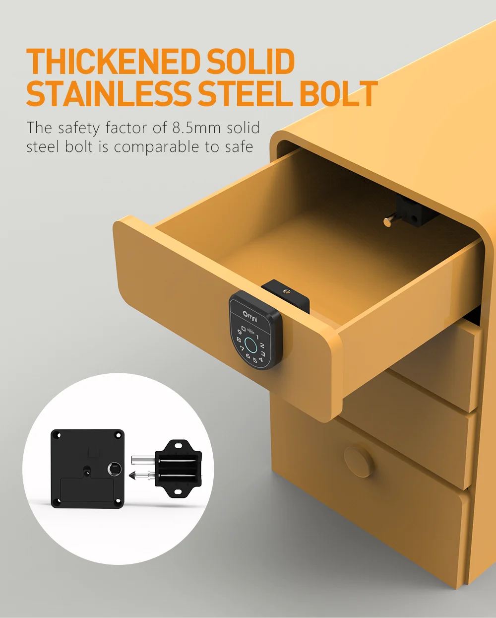 Ble Unlock Modes Desk Drawer Rfid Smart Bluetooths Locks Metal