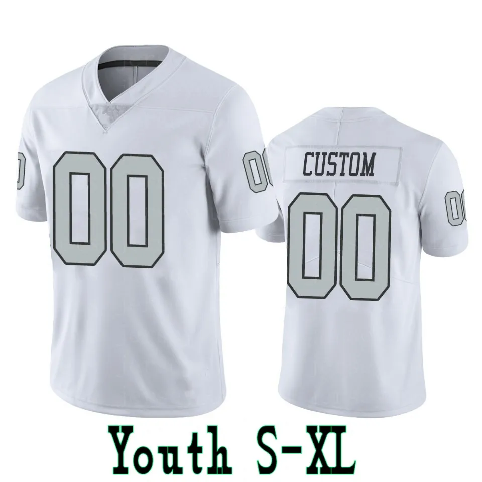 Wholesale custom men 17 Davante Adams 4 Derek Carr 11 Henry Ruggs III 28  Josh Jacobs 55 Chandler Jones Football Jerseys From m.