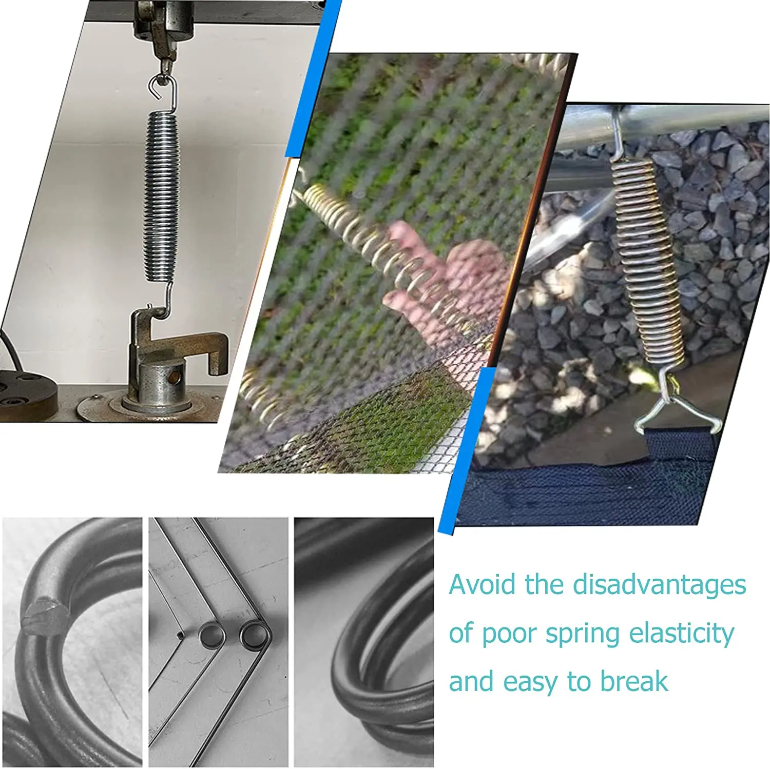 Пружина для батута из нержавеющей стали пружина натяжения сверхпрочной