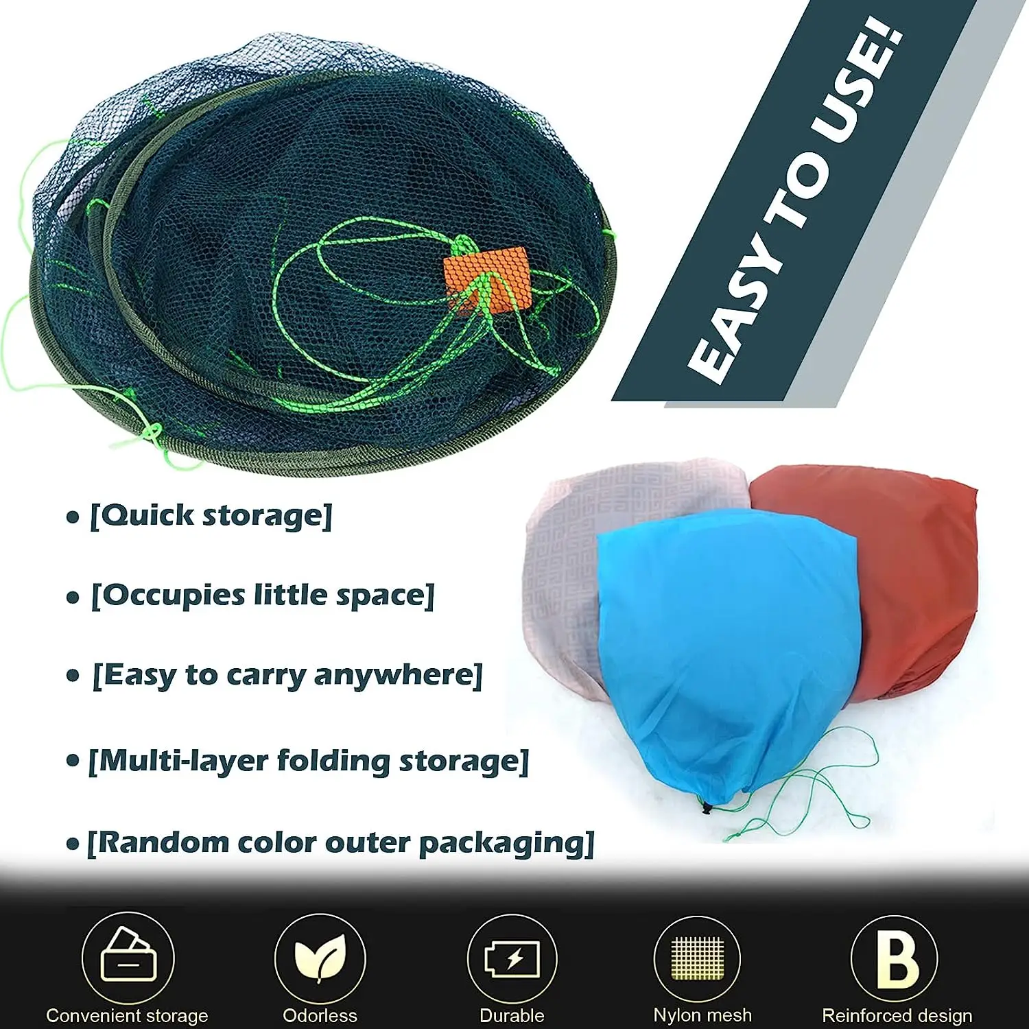 clam fishing net Fortis Series Nets It features an ultra retail ready Vintage Sears Roebuck and Size:#3/4L - 0.39 oz or 11 grams