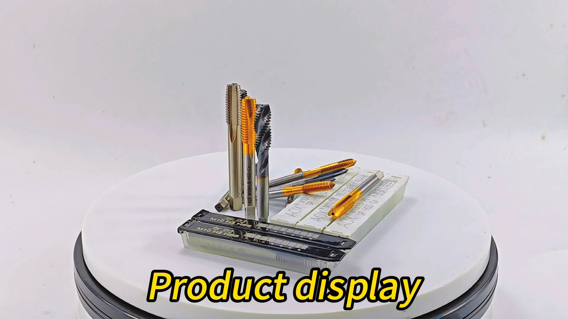 Hss Nitrided Hardened End Tap Highspeed Steel Pot Throughhole Tap M4