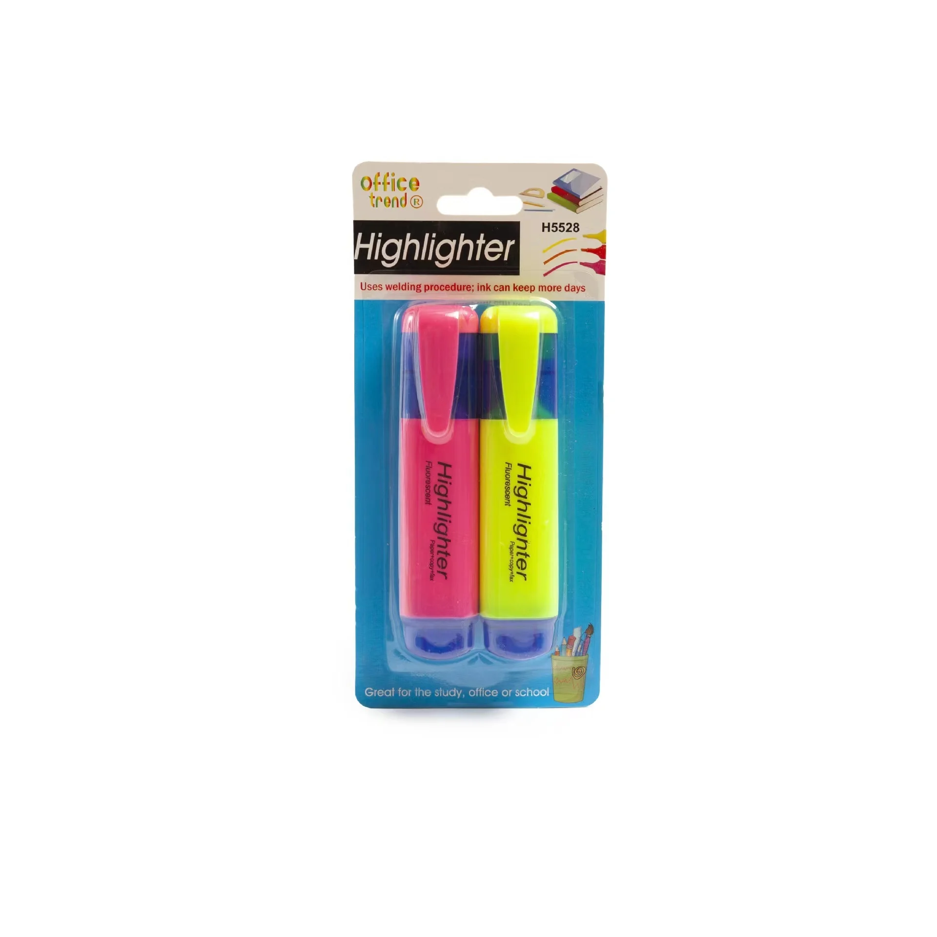 6pcs Fluorescent Highlighter Marker With Chisel Tip In Pvc Bag Buy