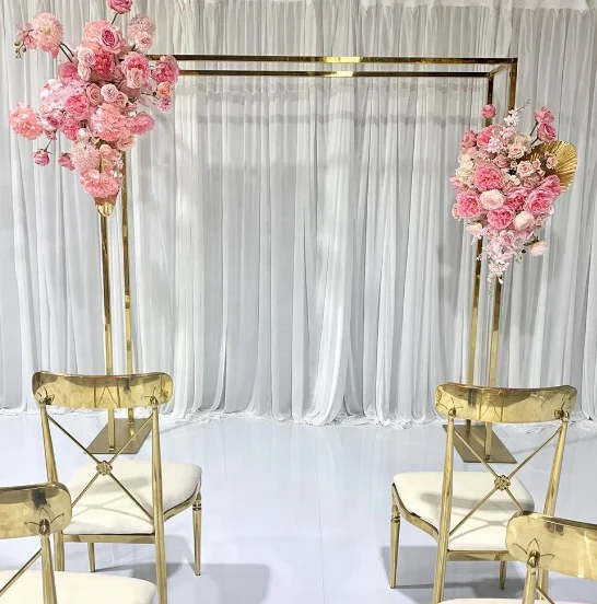 Copper Backdrop Archway Frame - Selfie Frame / Table Plan