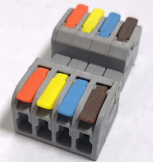 Push In Electric Cable Terminal Quick Wire Connector