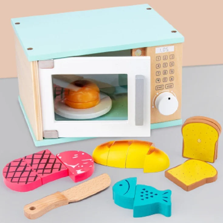 little chef microwave playset