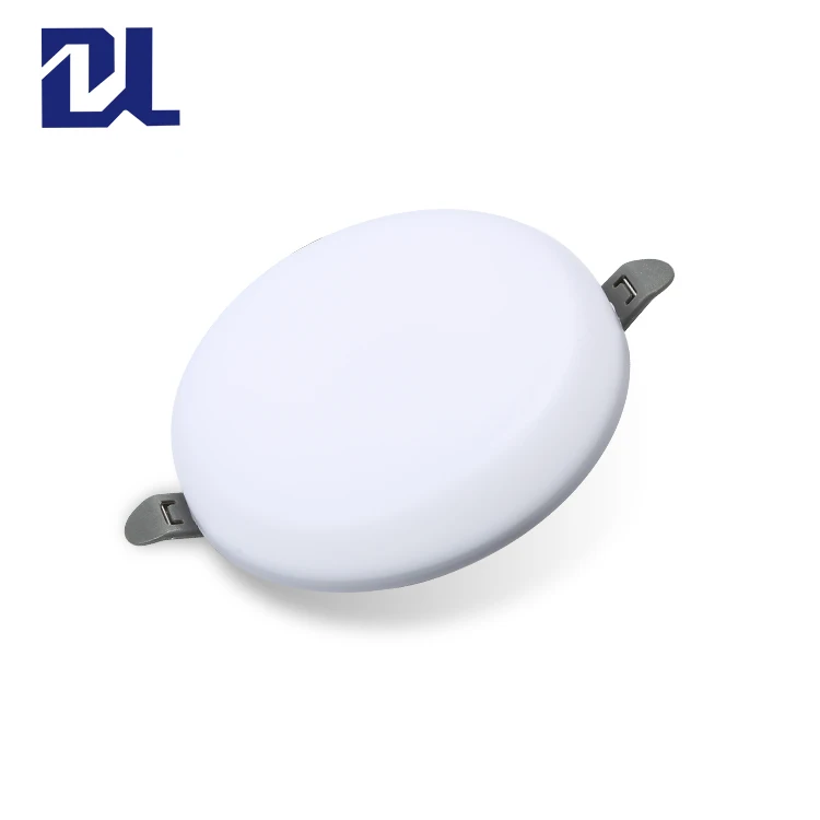 Indoor downlight frameless recessed round lamp smd 9w 18w 24w 36w led ceiling panel light