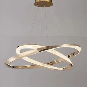 Italian-Elegant Luxury Chandelier Modern Minimalist Lighting for Living Dining and Residential Spaces
