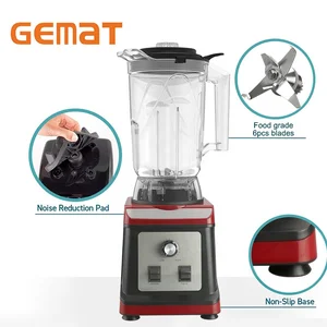 5L Liquidificador 110 v Blender Mixeur Professionnel Rohs Blender 3hp 2200w Heavy Duty Mixer Juicer Food Processor Blander