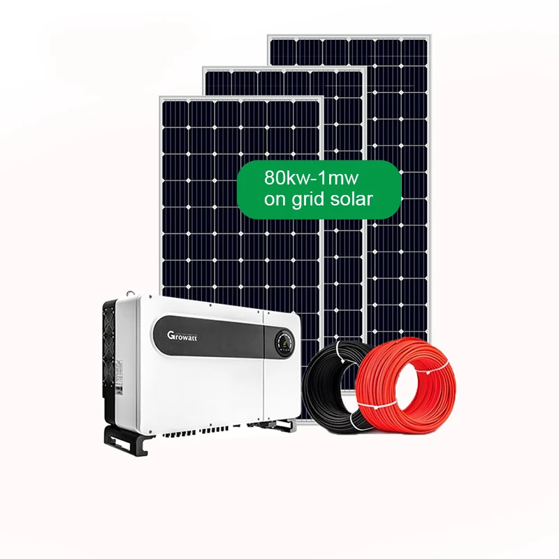 On grid 50kw Inverter Roof Solar Power System