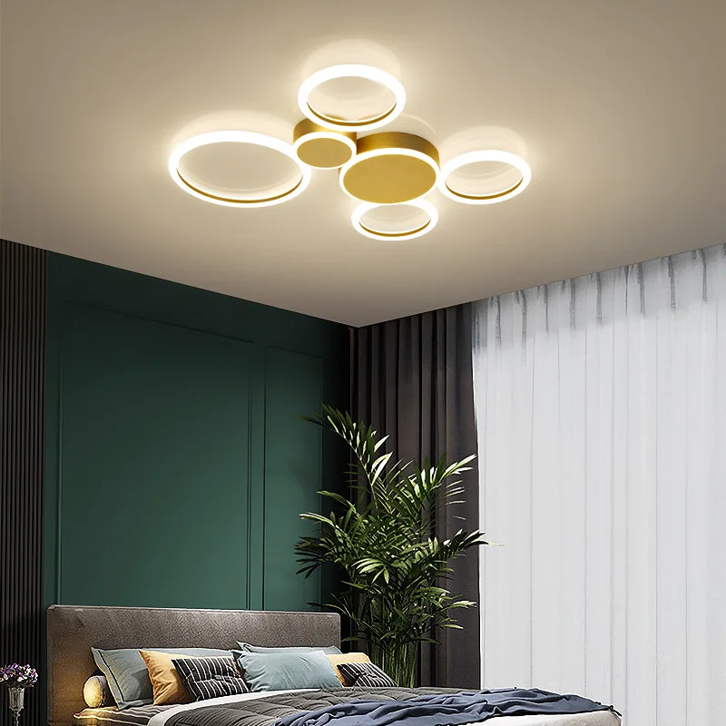 Hot selling  led ceiling light decorative simple modern ceiling room lamp warm and romantic led ceiling lamps for home