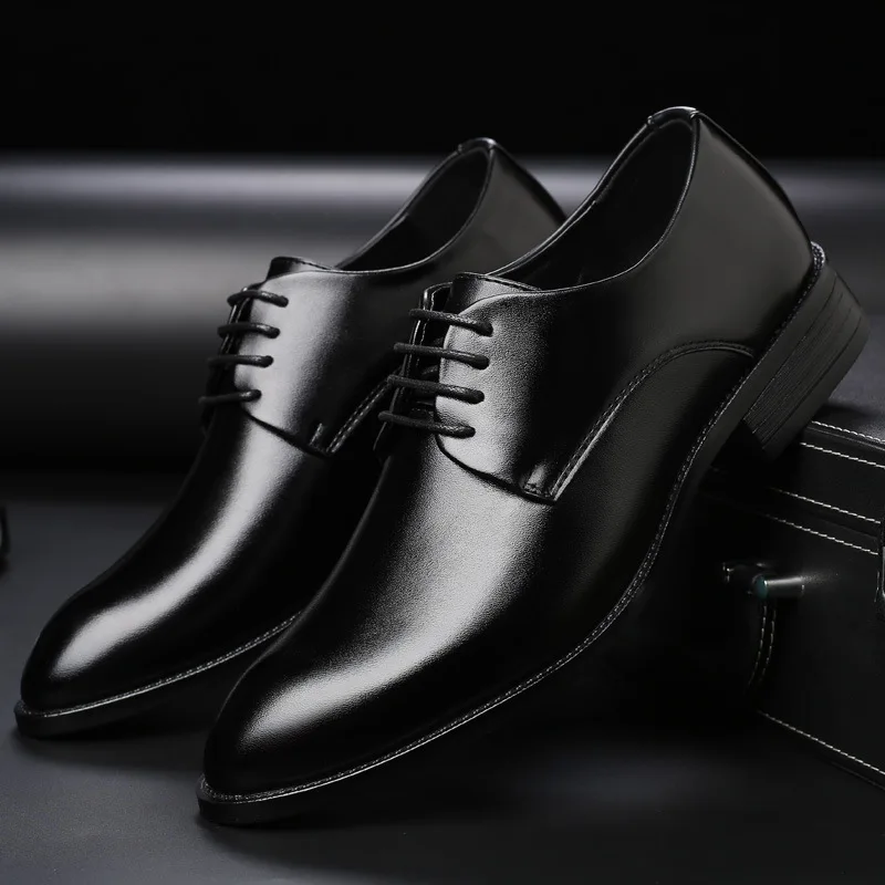 Details about   38-48 Mens Dress Formal Leather Shoes Black Alligator Print Work Business Casual 