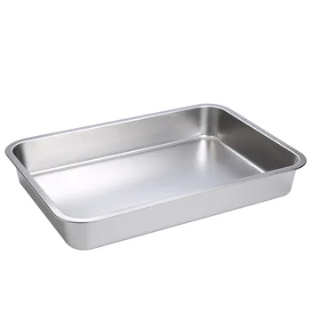 Stainless steel baking trays flat dry pan oven pan  aluminum bakeware cooling sieve cake mold rack trolley accessories