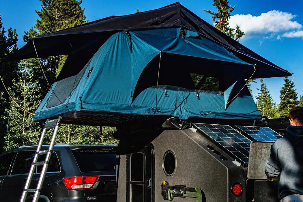 Ecocampor Small Lightweight RV Caravan Travel Camper Trailer