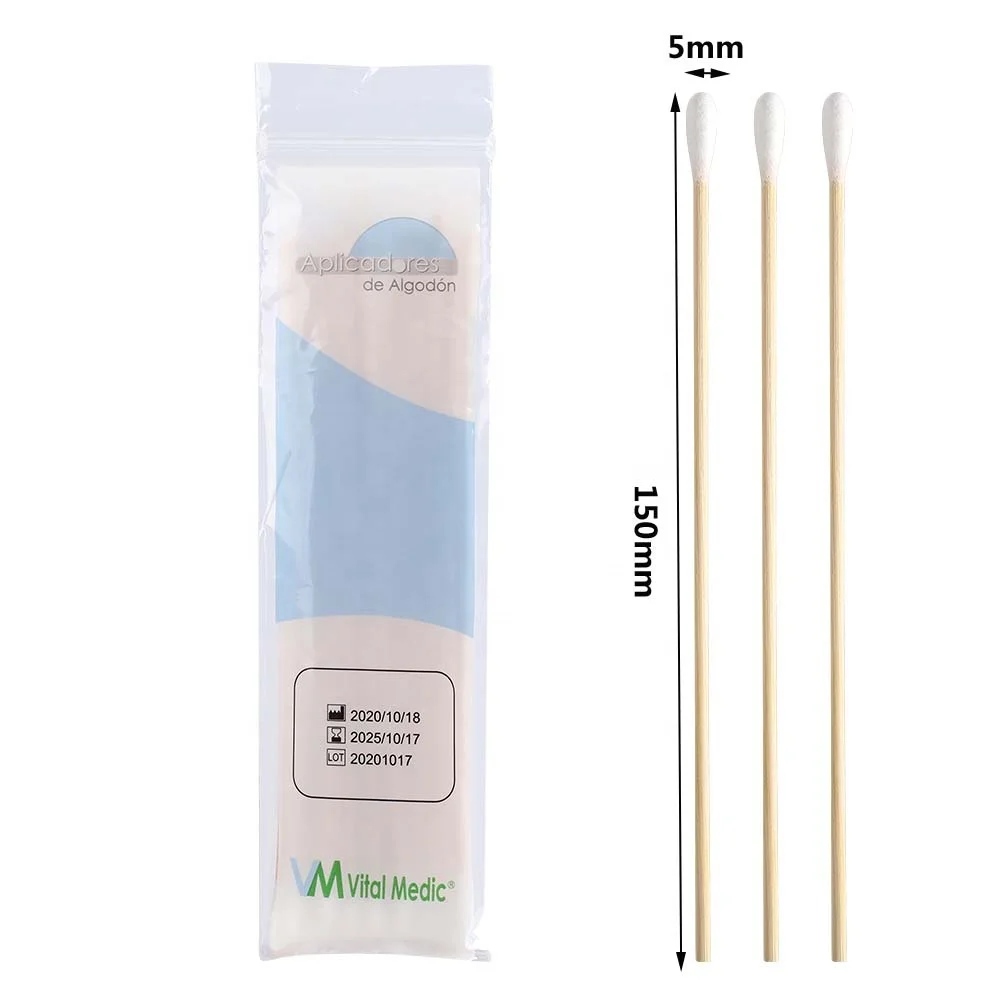 6″  20pcs single head  long medical bamboo  buds