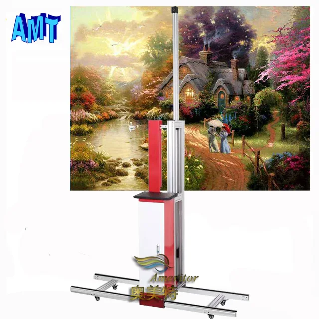CMYK Digital Canvas Art 6D Wallpapers Automatic Vertical Wall Printer Price