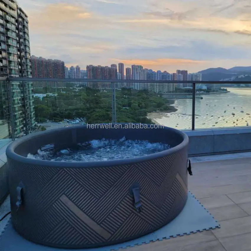 Portable Outdoor Hot Tub & Jacuzzi for 4-6 Persons - OEM/ODM
