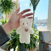 Little bear ordinary hanging chain pink heart