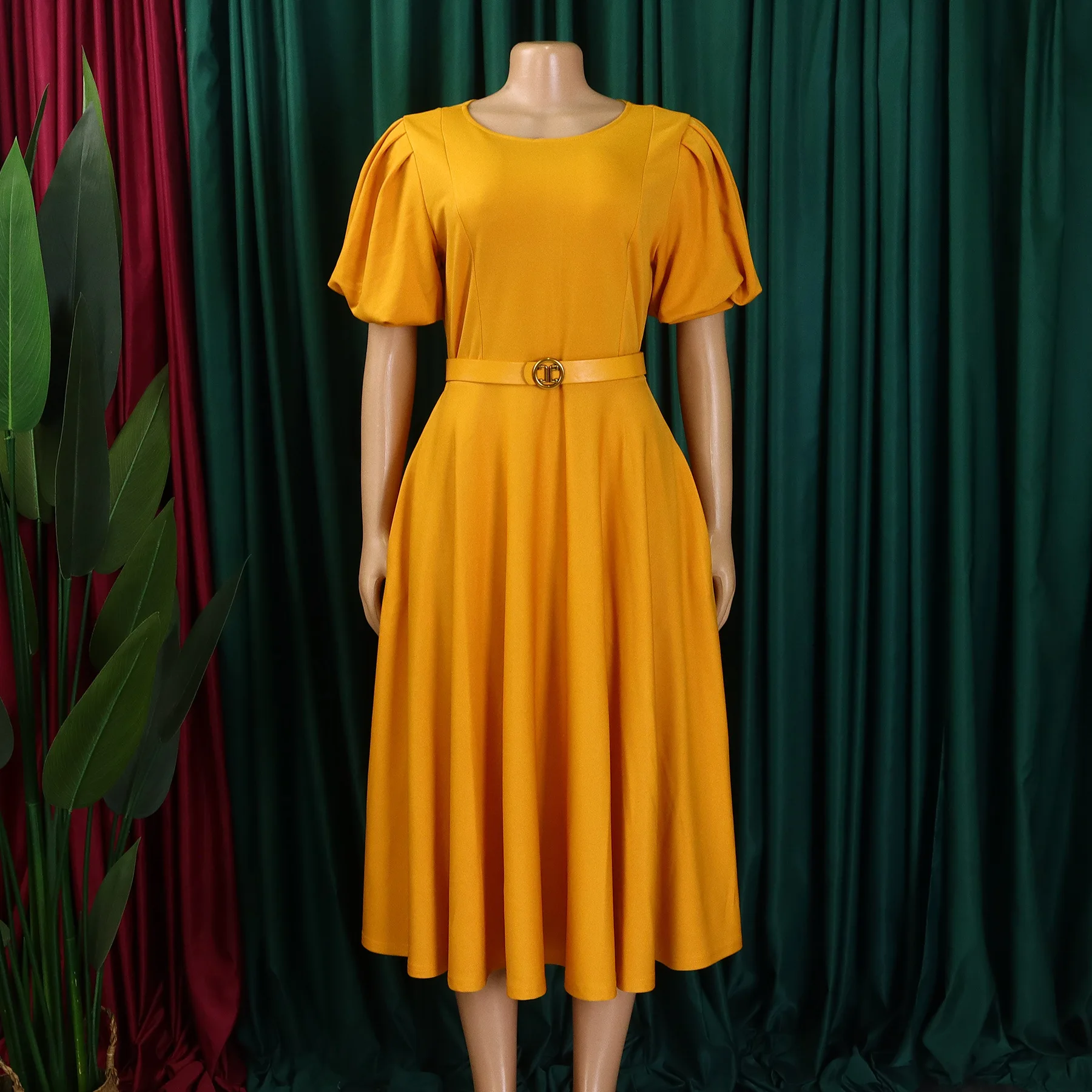 Shop Our Collection of Elegant Puff Sleeve a-Line Dresses