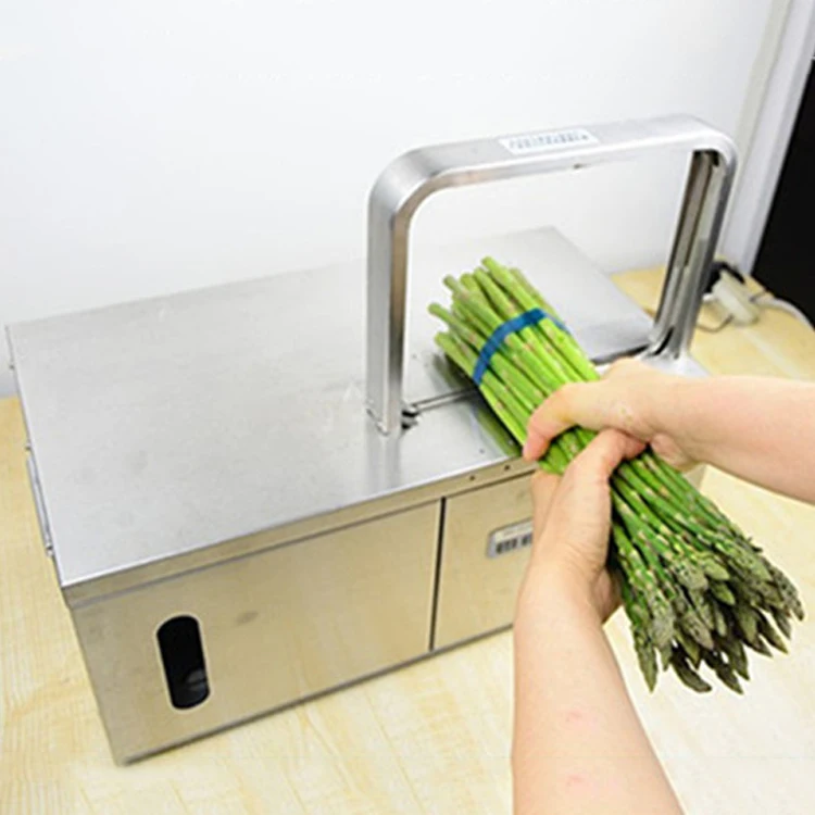 Former Vegetable Strapping Machine Wrapping Film Machine Plastic Opp ...