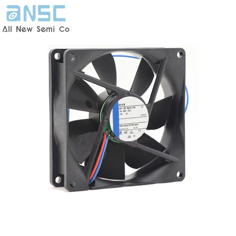 Original Axial flow fan 3414N 24V 2.3W 9CM Cooling fan