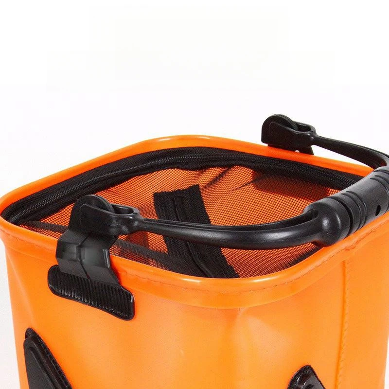 New Design Collapsible Fishing Bait Bucket Portable Multi-functional ...