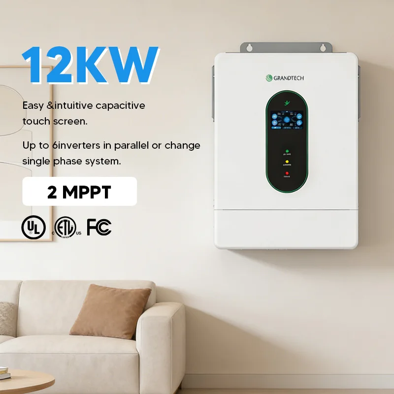 Grandtech – preț cu ridicata, inversor solar standard SUA: 8 kW, 10 kW, 12 kW, inversor hibrid cu fază divizată, 120 V, 240 V, cu transformator de curent (CT)