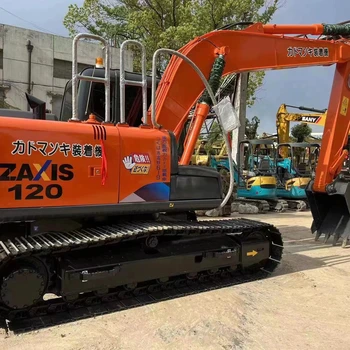 factory direct sale Hitachi Zaxis120 12ton Crawler Farm original excavator for sale used