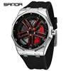 Black Silver Red
