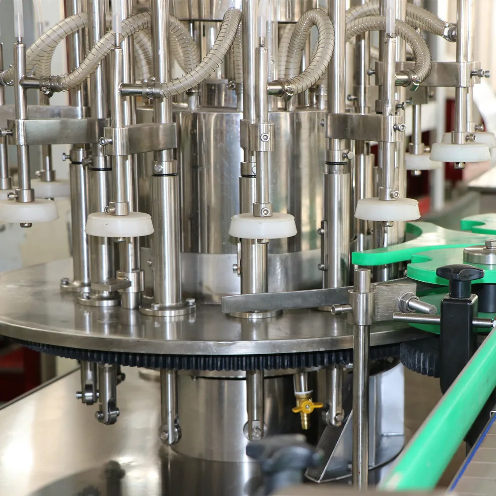 Small Scale Separated Type Automatic 12 Heads Can Filling Sealing Machine for Juice Coffee