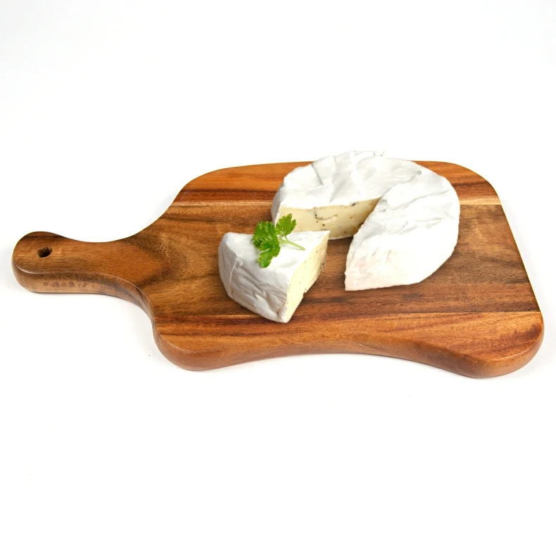 Customized Acacia Wood Charcuterie Cheese Cutting Boards Small With