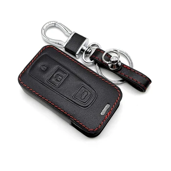 Factory price wholesale applicable to Toyota Crown three button genuine leather key set trunk key