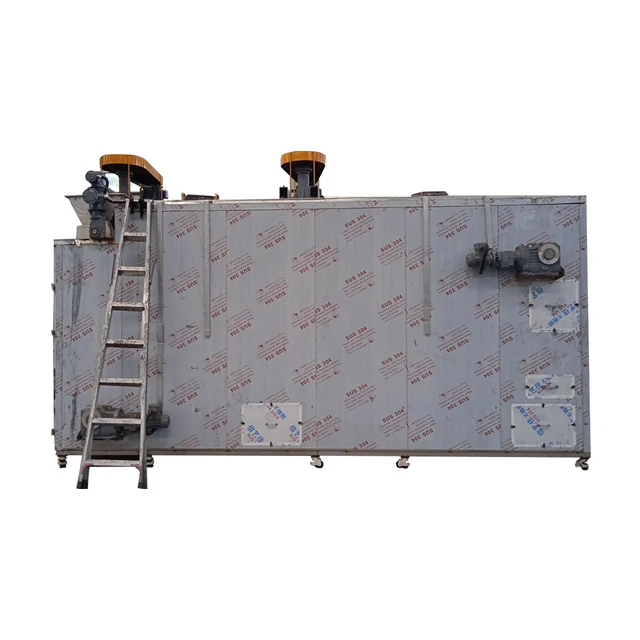 Industrial Multi Continuous Conveyor Mesh Belt Dryer Provided 40 Danfoss Dehumidifier Energy Saving Electric Heating SUS304 5