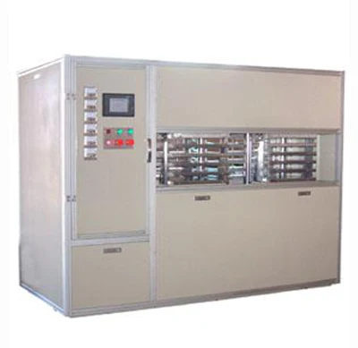 Yiwu Automatic PVC Smart Card Laminating Machine ID Card Fuing Machine with PLC System