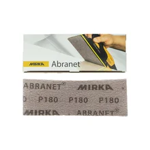Factory price mesh abrasive dust free Abranet Mirka Sand Disc Anti-blocking Net Mesh Sanding Discs