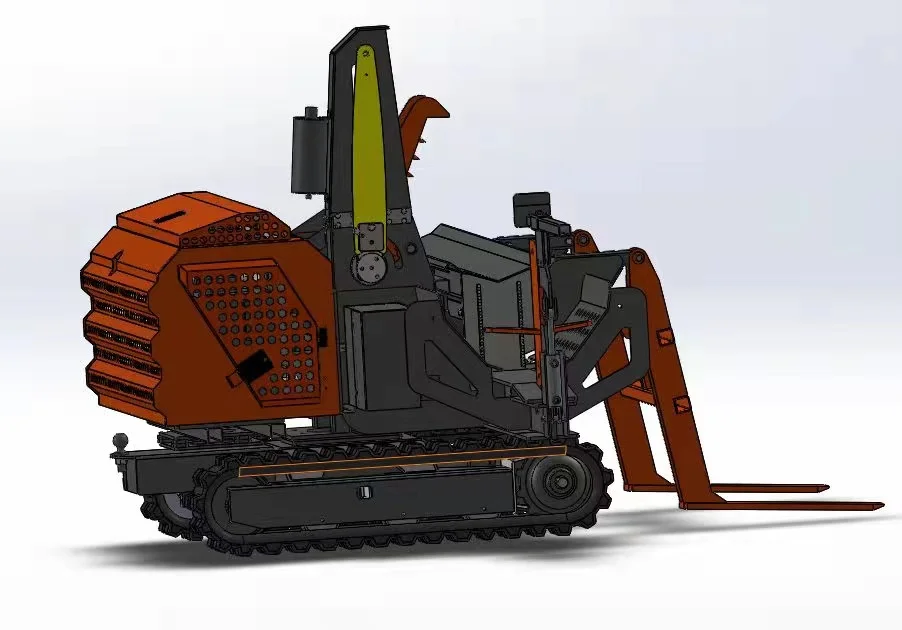 Auto Firewood Processor RoboSplitter with 6way Wedge Log Splitter