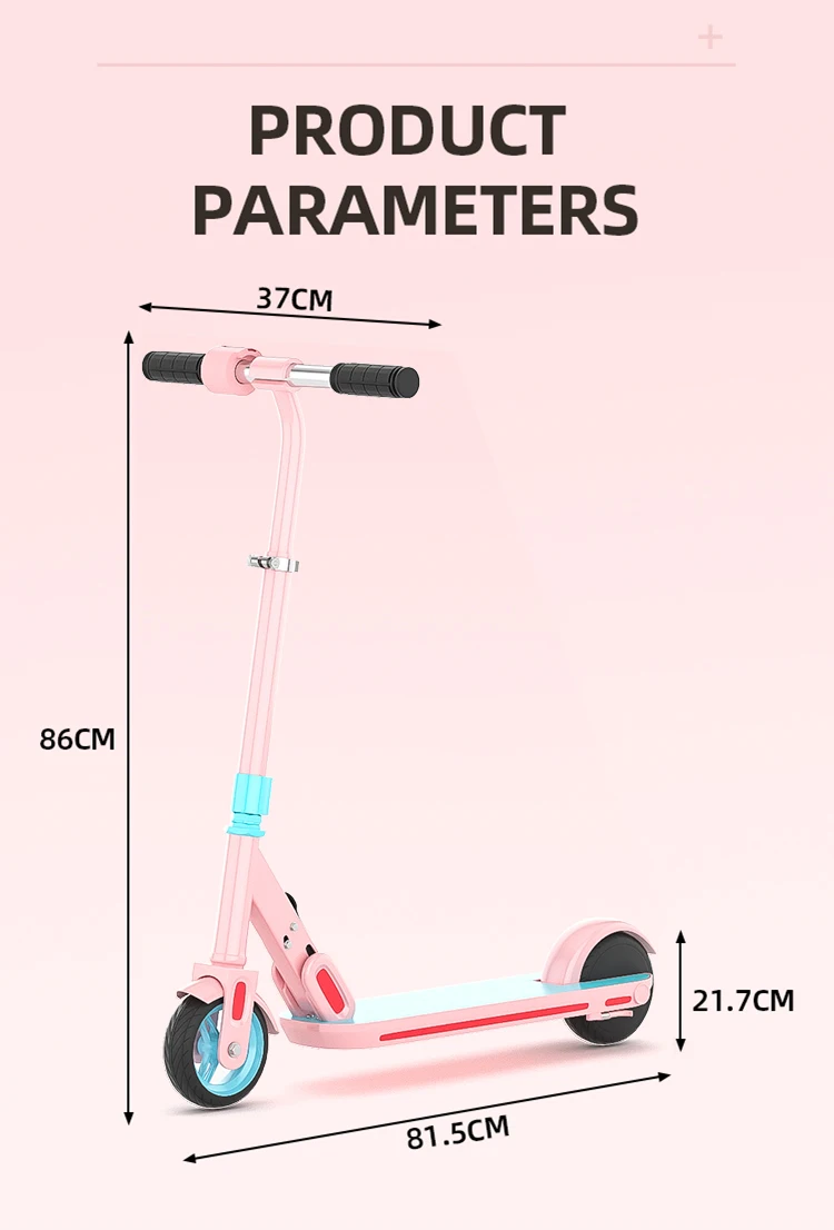 U.S. Warehouse Kids e Scooter Foldable 6.5 Inch Kids Electric Scooter Mini Scooter