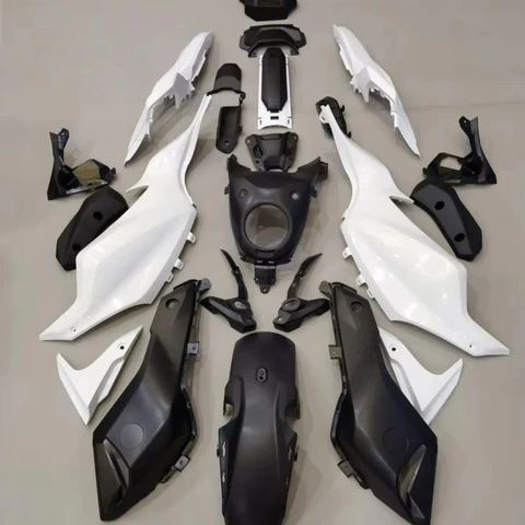 ABS Plastic Unpainted White Color Fairing Bodywork Kit Panel Set Fit for Yamaha MT07 2012 2013 2014 2015 2016 2017