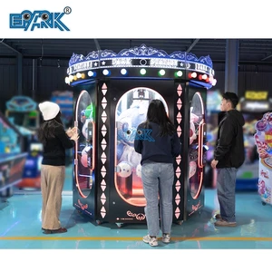 Arcade 6 Players Pink Date Cut Your Price Claw Gift Game Machine Coin Operated Toy Vending Machine