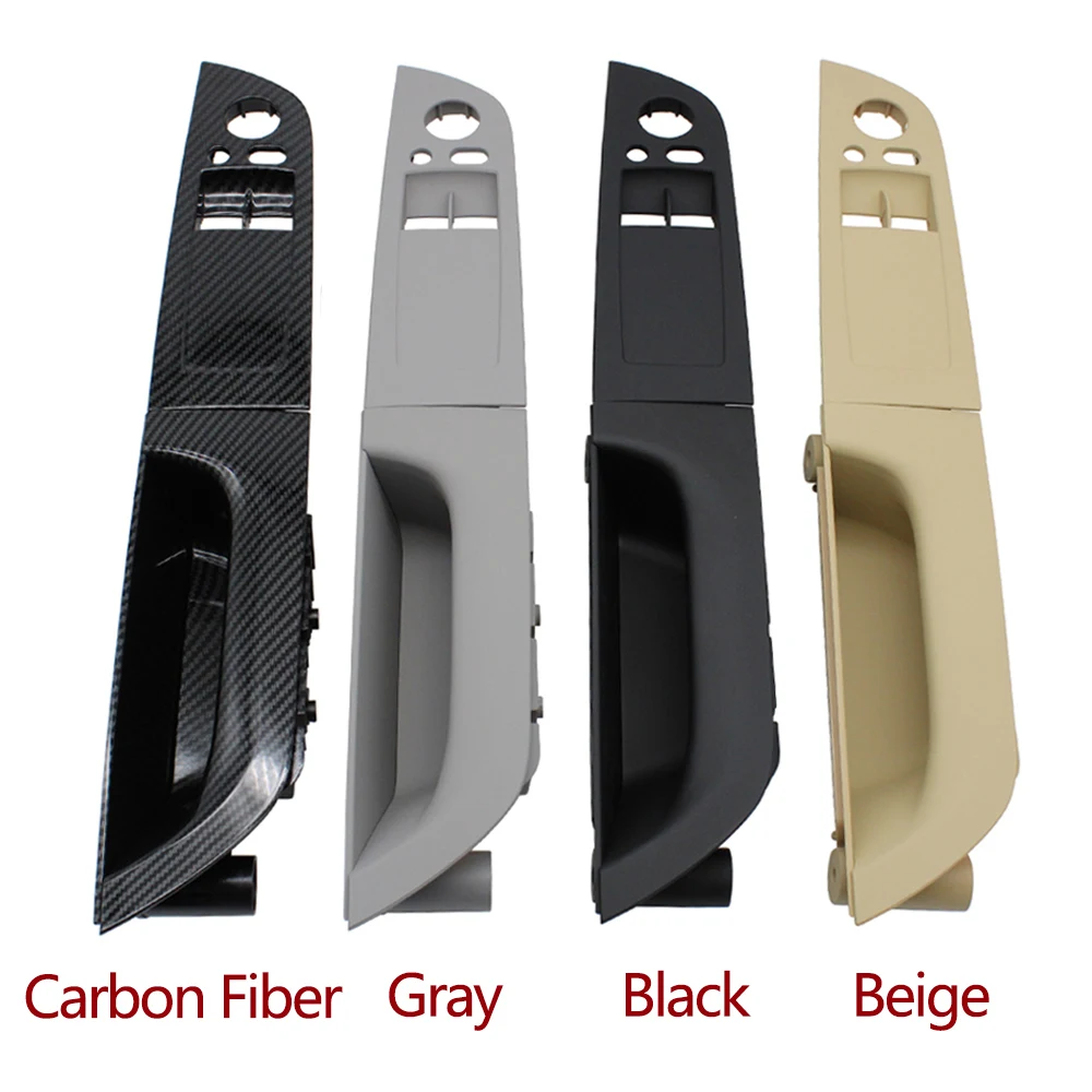 Lhd Interior Left Driver Door Armrest Panel Cover Trim Pull Handle For