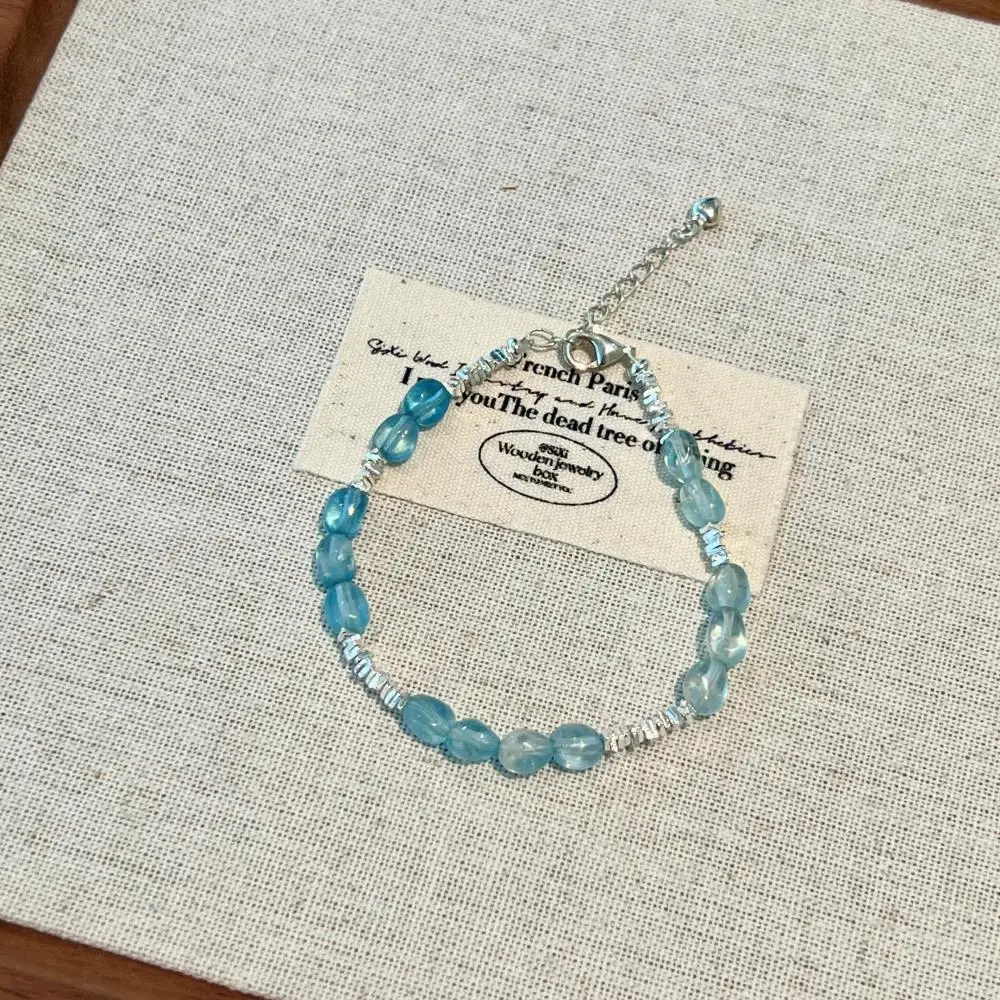 KAKODIY 925 sterling silver jewelry natural shallow water millet bead chain bracelet detail 1