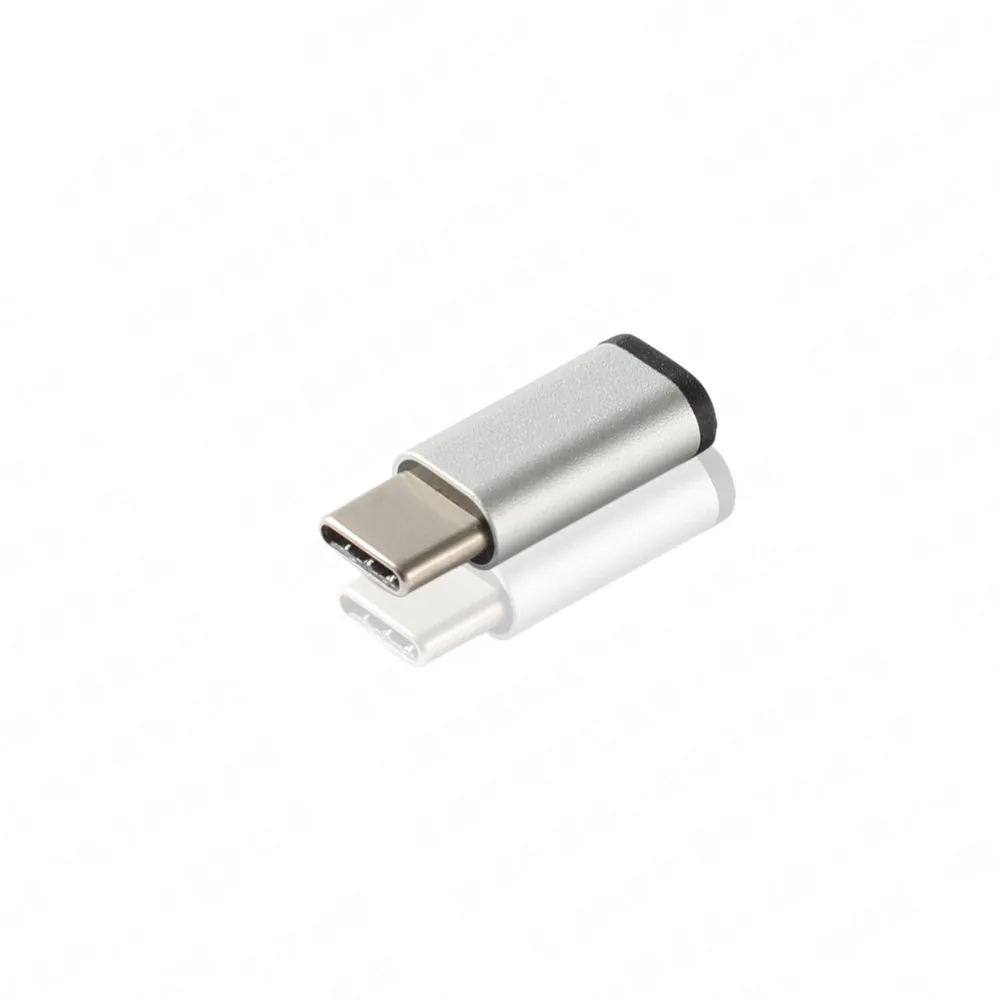 Оптовая продажа металлический переходник с Type C «папа» на Micro USB 2 0 «мама» для ноутбука и мобильного