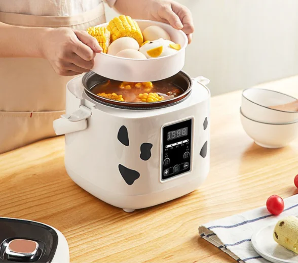Mini rice cooker intelligent reservation multifunctional rice cooker 2-3 people dormitory small rice cooker