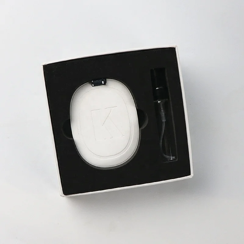 Customized OEM Fragrance Oil Diffuser Home Hang Car Pendant Decoration Air Freshener Ceramic Aroma Gypsum Perfume