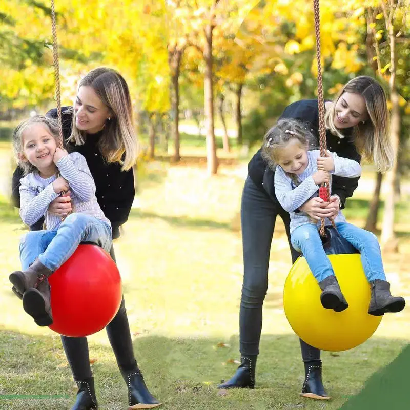 Inflatable Fitness Drop Ball for Children Soft Balls for Play Indoor and  Outdoor Sports Children's Swing