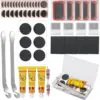 Three-adhesive sandpaper set