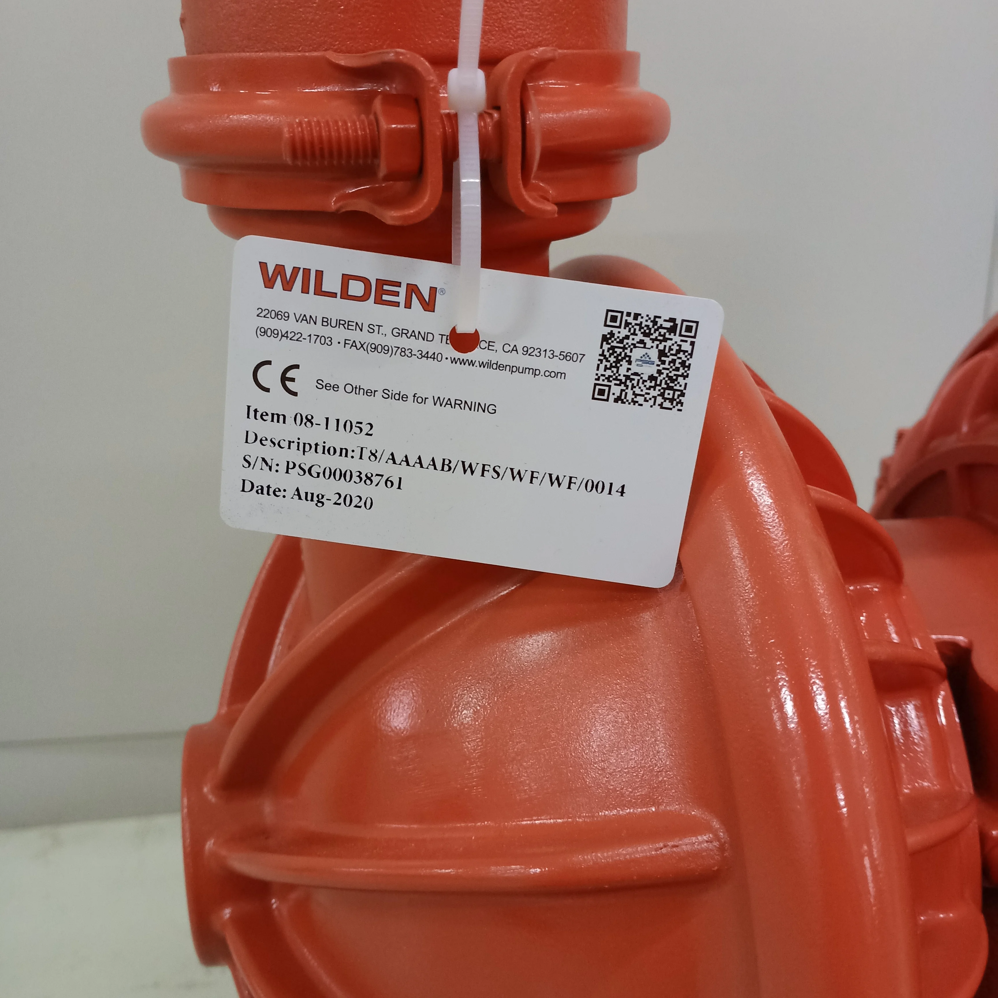 Wilden T8 Air Operated Double Diaphragm Pump with santoprene diaphragm AODD pump factory