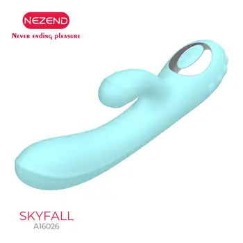NEZEND Magnetic Rechargeable Soft Silicone Relax Muscle Dual Dildo Female Pussy G Spot Clitoris Message Sex Toys Women Vibrator
