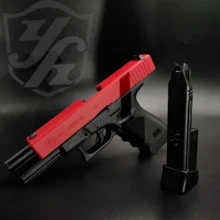 G22 High Quality Customizable Electronic Toy Pistols Direct Sale Nylon Material Shell Ejecting Chinese Style Toy Guns