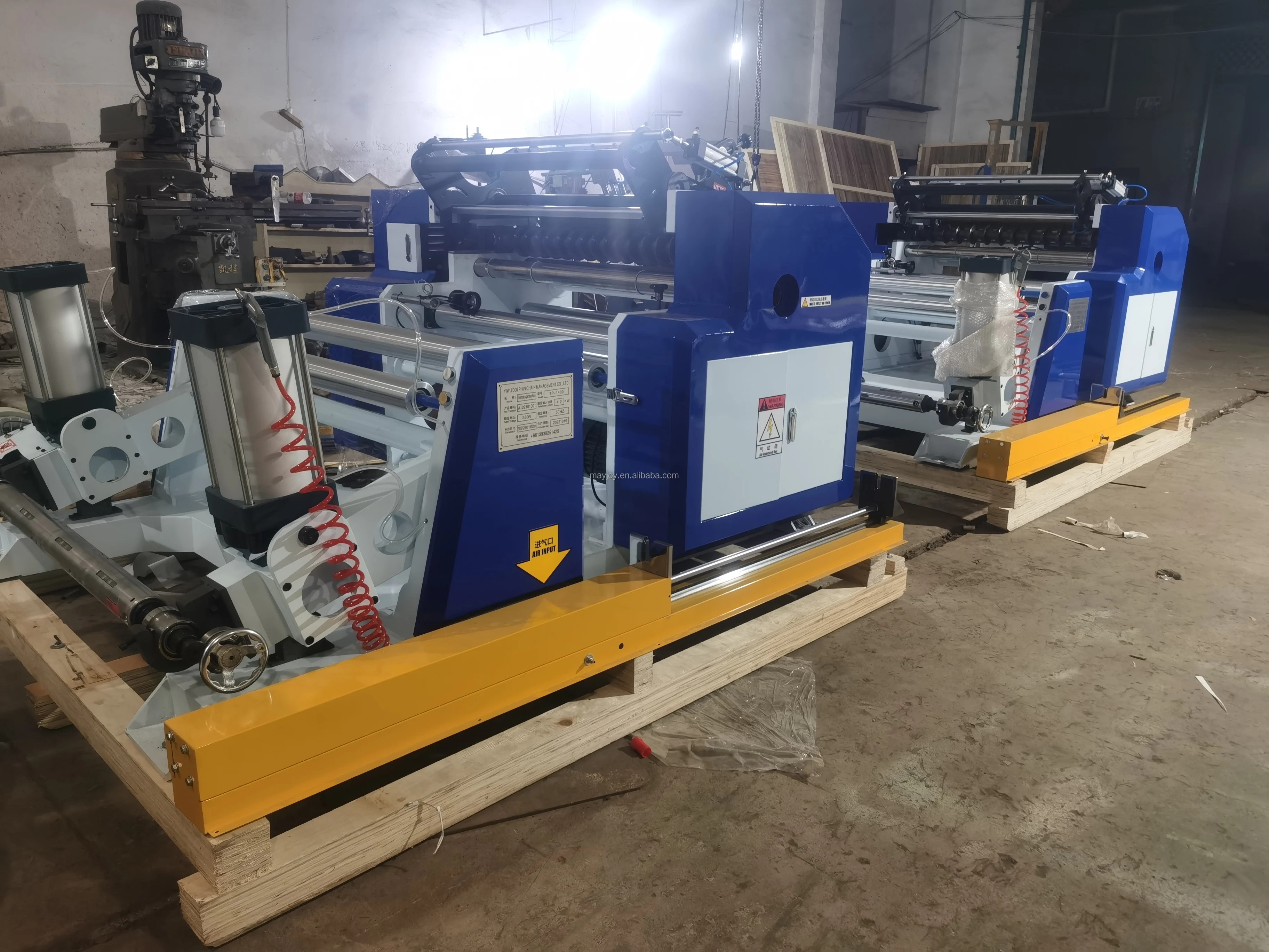 Automatic Cash Register Paper Roll Rewinding Machine Thermal Paper Slitting Machine Used for ATM