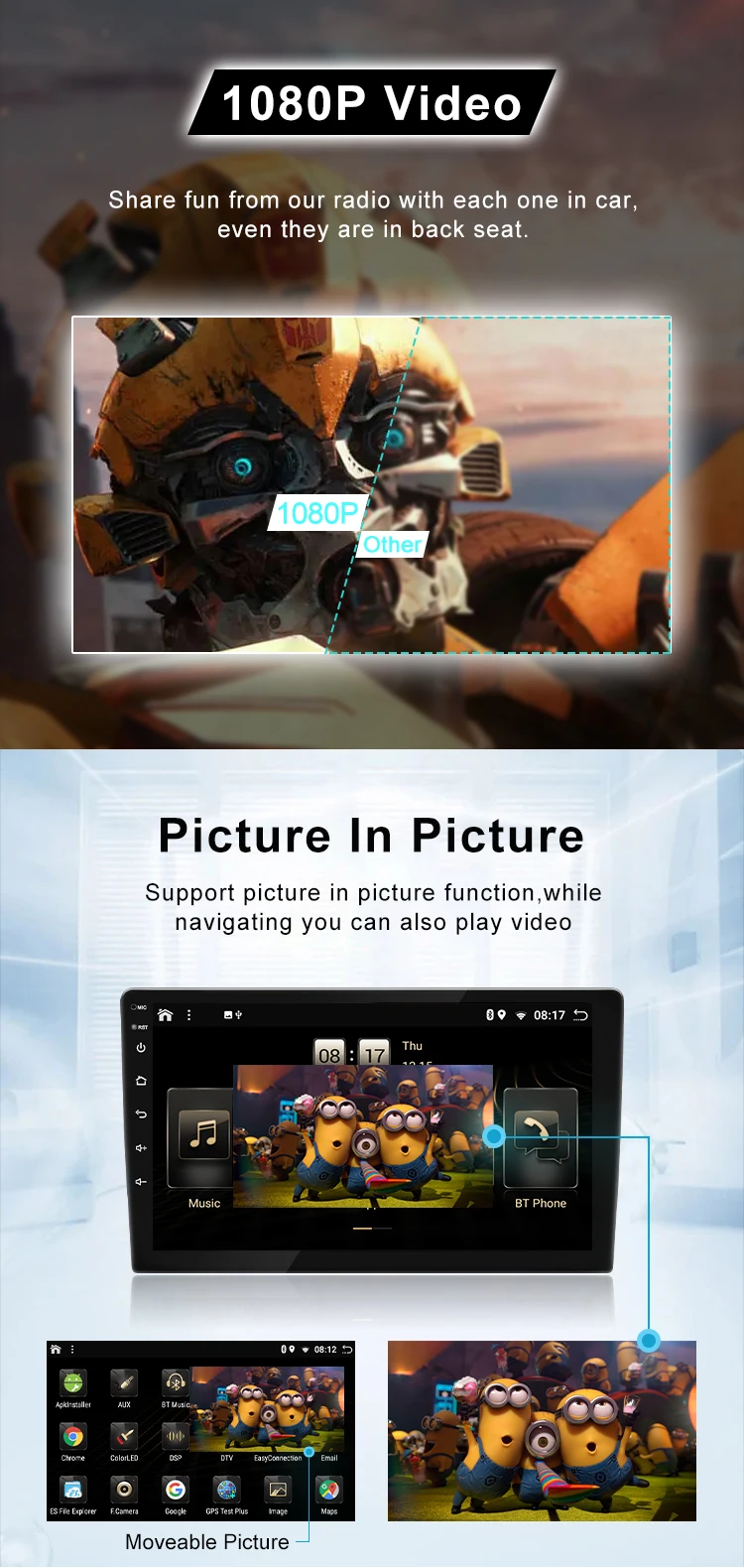 PX6 Android 12 IPS 2.5D DSP CarPlay Auto Car Navigation Player For Honda Toyota Nissan with RDS Radio BT car stereo